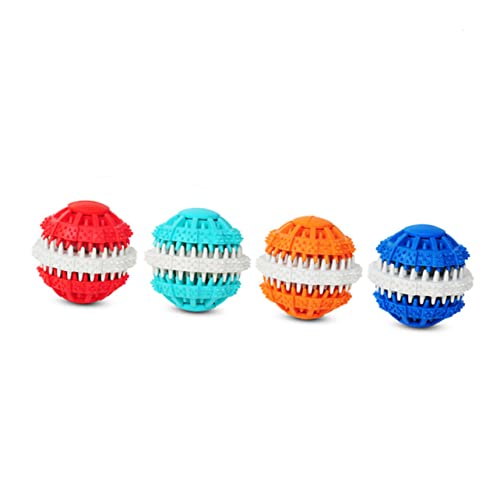 FONDOTIN erdfarbenes Spielzeug groß Spielzeuge Backenzahnspielzeug für Haustiere kauen Ball von FONDOTIN
