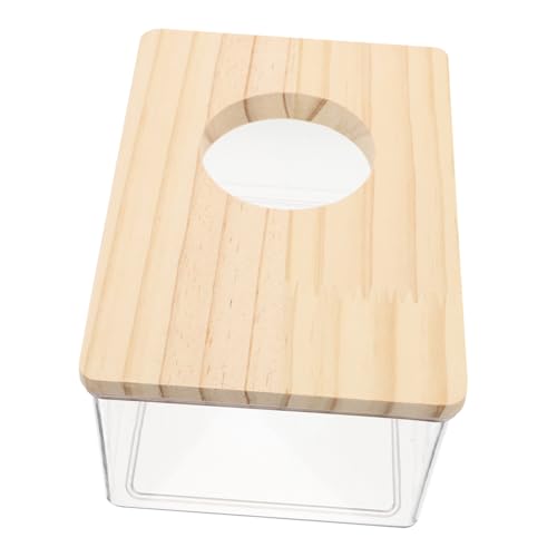 FONDOTIN Badewanne Für Haustiere Hamsterkäfig Aus Holz Bartagamen-badewanne Chinchilla-badehaus Rennmaus Hamsterkäfige Aus Holz Sand Für Hamsterbad Zuckergleiter Das Haustier FONDOTIN Badewanne Für Haustiere Hamsterkäfig Aus Holz Bartagamen-badewanne Chinchilla-badehaus Rennmaus Hamsterkäfige Aus Holz Sand Für Hamsterbad Zuckergleiter Das Haustier von FONDOTIN