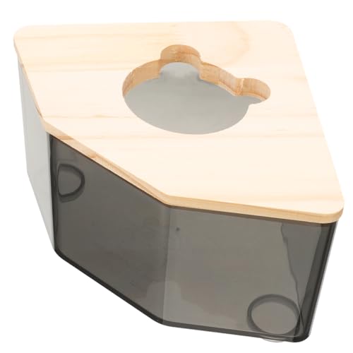 FONDOTIN Badezimmerzubehör Kaninchen Reiniger Heufütterung Sandkasten Unterlage Hamster klo Hamster sandbad badewanne Toilette Badschale für Hamster Sandbecken für Meerschweinchen Acryl FONDOTIN Badezimmerzubehör Kaninchen Reiniger Heufütterung Sandkasten Unterlage Hamster klo Hamster sandbad badewanne Toilette Badschale für Hamster Sandbecken für Meerschweinchen Acryl von FONDOTIN