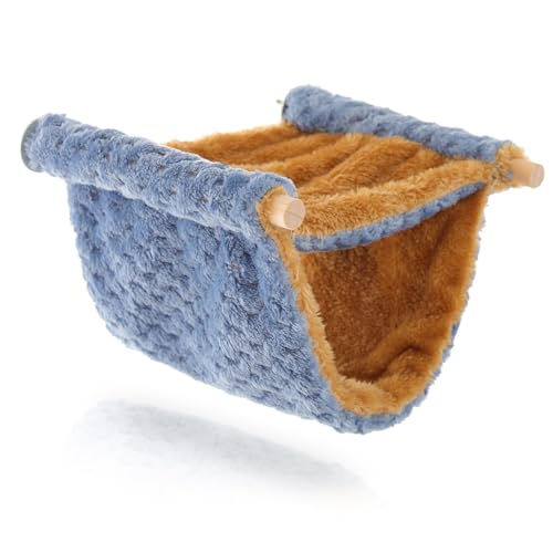 FONDOTIN Lovely Hamster Hängematte Bequeme Und Dekorative Hängematte Für Hamster Und Chinchillas Aus Hochwertigen Materialien Warm Und Sicher Geeignet Für Käfige Und Kleine Haustiere von FONDOTIN