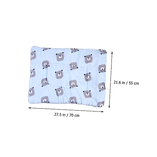 FONDOTIN Hundematte ausgestopfter Welpe hundefleecedecke Bettdecke für Haustiere Schlafkissen Kissen für Haustiere Welpenmatte Hündchen Haustiermatte Hundeunterlage von FONDOTIN