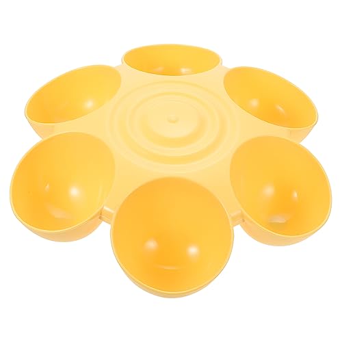 FONDOTIN Blumennapf Für Haustiere Futtermatte Für Haustiere Nassfutterautomat Haustier Frisst Langsam Matte Leckerlis Für Hunde Vorratskörbe Wasserspender Vorratsbehälter Pom Plastik Yellow FONDOTIN Blumennapf Für Haustiere Futtermatte Für Haustiere Nassfutterautomat Haustier Frisst Langsam Matte Leckerlis Für Hunde Vorratskörbe Wasserspender Vorratsbehälter Pom Plastik Yellow von FONDOTIN