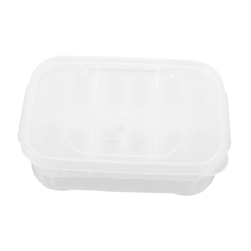 FONDOTIN Box Haustier Brutkasten Fischnetz Aquarium Kleines Aquarium Reptilienzubehör Inkubator Reptiliengehege Züchter Brutbehälter Reptilienbedarf Kunststoff Transparent von FONDOTIN