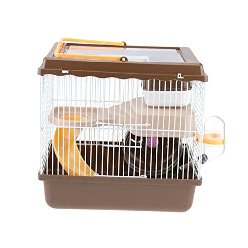 FONDOTIN Hamsterkäfig – Luxusvilla Käfig Für Haustiere Mit Multifunktionalem Design Und Wichtigem Zubehör FONDOTIN Hamsterkäfig – Luxusvilla Käfig Für Haustiere Mit Multifunktionalem Design Und Wichtigem Zubehör von FONDOTIN