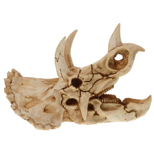 FONDOTIN -Ornamente Für Reptilien Harz Dinosaurier- Aquarium-höhle Versteck Für Garnelen Aquarium-zubehör von FONDOTIN
