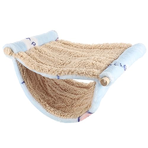 FONDOTIN Chinchilla-hängematte Für Kleintiere Bequemes Hamster-hängematte Hängendes Meerschweinchenbett Für Ratten Für Chinchillas Käfig-hamsterbett Für Kleine Haustiere von FONDOTIN