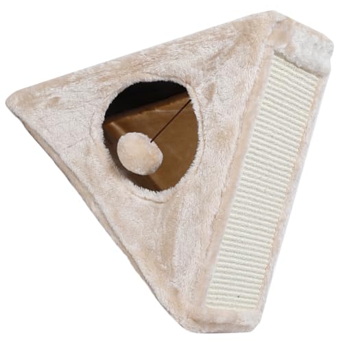FONDOTIN Dreieckige Katzenzeltkäfige Katzenspielzeug Katzenkratzmatte Katzenbetten Gehege Katzenhaus Wildkatzen Sofaschutz Von Pets Katzenkratzbretter Aus Karton Katzenkratzbaum FONDOTIN Dreieckige Katzenzeltkäfige Katzenspielzeug Katzenkratzmatte Katzenbetten Gehege Katzenhaus Wildkatzen Sofaschutz Von Pets Katzenkratzbretter Aus Karton Katzenkratzbaum von FONDOTIN
