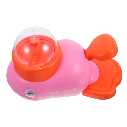 FONDOTIN Drücken Sie den Feeder und drehen Sie den Feeder Haustierspielspielzeug für Pet Treat Snack Spender Lebensmittelabgabespielzeug für Hunde Futterspender für Hunde Abs Rosa von FONDOTIN