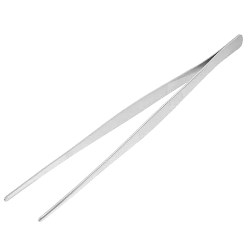 FONDOTIN Gerade Aquarium-pinzette 30 cm Edelstahl Pflanzwerkzeug für Fluoreszierende Wasserpflanzen Einfache und Präzise Handhabung und Bequemer Griff von FONDOTIN