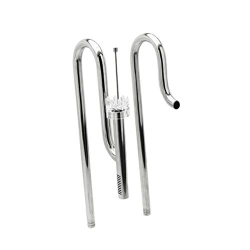 FONDOTIN Aquarium Wasser Aquarium Einlass Outlet Rohr Set 12mm Öl-beständig Edelstahl Einfache Rate von FONDOTIN