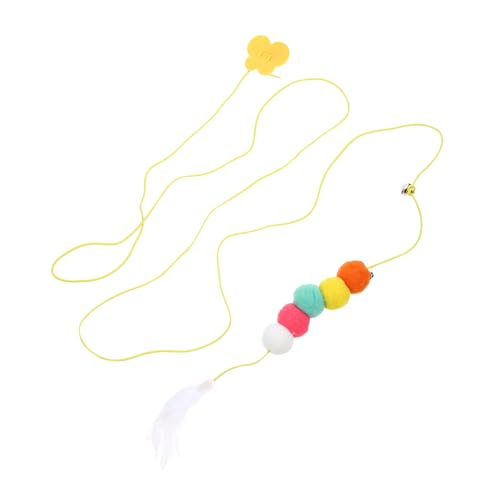 FONDOTIN Elastisches Katzenhängespielzeug für Interaktives Lustiges Verstellbares Katzenspielzeug mit Cartoon Insekten Fördert Bewegung und Gesundheit für Katzen Aller FONDOTIN Elastisches Katzenhängespielzeug für Interaktives Lustiges Verstellbares Katzenspielzeug mit Cartoon Insekten Fördert Bewegung und Gesundheit für Katzen Aller von FONDOTIN
