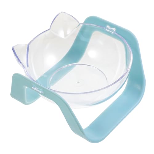 FONDOTIN Erhöhter Transparenter Katzennapf Aus Lebensmittelechtem Mit Erbrechen Design Für Fressen Und Reduzierten Magendruck Für Katzen FONDOTIN Erhöhter Transparenter Katzennapf Aus Lebensmittelechtem Mit Erbrechen Design Für Fressen Und Reduzierten Magendruck Für Katzen von FONDOTIN