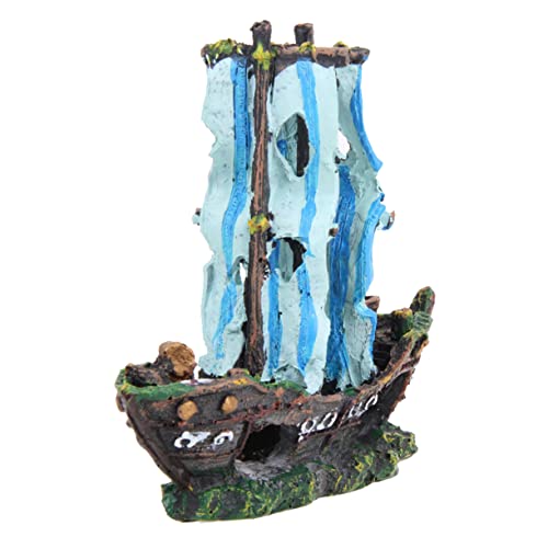 FONDOTIN Fisch Tank Dekorationen Versteck Fisch Tank Dekorationen Aquarium Blau Fisch Tank Dekorationen FONDOTIN Fisch Tank Dekorationen Versteck Fisch Tank Dekorationen Aquarium Blau Fisch Tank Dekorationen von FONDOTIN