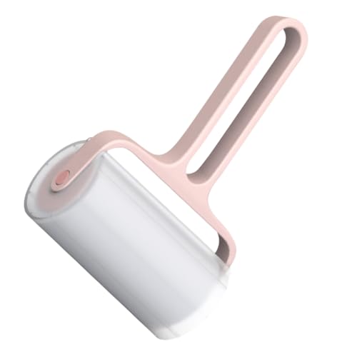 FONDOTIN Fusselrolle Haustierhaarentferner Klebriger Haarroller für Kleidung Möbel Betten Umweltfreundlich Tragbar Schnelle Fusselentfernung Rosa FONDOTIN Fusselrolle Haustierhaarentferner Klebriger Haarroller für Kleidung Möbel Betten Umweltfreundlich Tragbar Schnelle Fusselentfernung Rosa von FONDOTIN