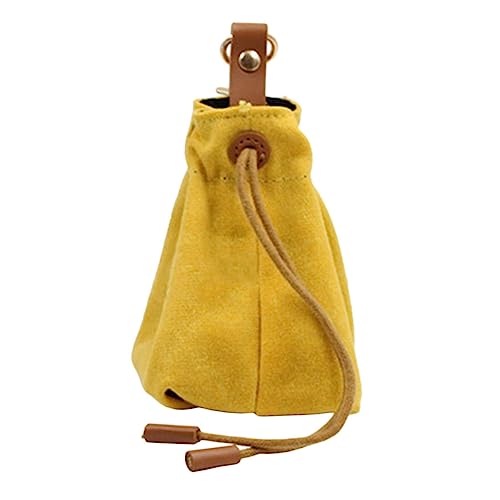 FONDOTIN Futterautomat für Haustiere Leckerlis für Hunde Beutel Hündchen Leckereien Dog Treat Bag Hundetrainingstasche tragbare Leckerlitasche für Hunde Heimtierbedarf Segeltuch Yellow FONDOTIN Futterautomat für Haustiere Leckerlis für Hunde Beutel Hündchen Leckereien Dog Treat Bag Hundetrainingstasche tragbare Leckerlitasche für Hunde Heimtierbedarf Segeltuch Yellow von FONDOTIN