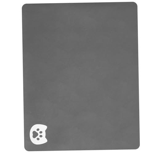 FONDOTIN Super Saugfähige Futtermatte für Haustiere Keine Flecken Hundenapf-unterlage Katzenfutter-pad Schnelltrocknend Wiederverwendbar 40 X 50 Graues Pfotenabdruck FONDOTIN Super Saugfähige Futtermatte für Haustiere Keine Flecken Hundenapf-unterlage Katzenfutter-pad Schnelltrocknend Wiederverwendbar 40 X 50 Graues Pfotenabdruck von FONDOTIN
