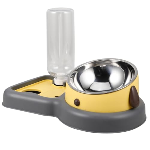 FONDOTIN Automatischer Wasserspender Für Haustiere Futterschale Für Katzen Und Hunde Rutschfestes Design Einfach Zu Reinigen Für Langsames Füttern Verhindert Umkippen - FONDOTIN Automatischer Wasserspender Für Haustiere Futterschale Für Katzen Und Hunde Rutschfestes Design Einfach Zu Reinigen Für Langsames Füttern Verhindert Umkippen - von FONDOTIN