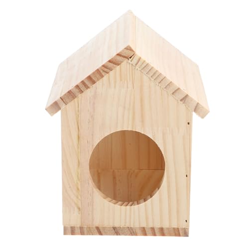 FONDOTIN Holz-meerschweinchen-loft Versteck Kleintier-Burg Kletterspielzeug Käfig Für Hamster Zubehör Hütte Abnehmbares Heimspielzeug FONDOTIN Holz-meerschweinchen-loft Versteck Kleintier-Burg Kletterspielzeug Käfig Für Hamster Zubehör Hütte Abnehmbares Heimspielzeug von FONDOTIN