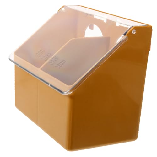 FONDOTIN Hängender Futter und Wasserspender für Vögel Multifunktionale Futterstation für Papageien Wellensittiche und Kleine Vögel mit Großem Fassungsvermögen und Einfacher Installation von FONDOTIN
