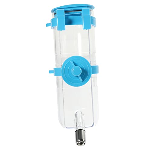 FONDOTIN Hunde Trinkflasche Hängender Wasserspender Für Haustiere 500ml Blauer Hundewasserbehälter Auslaufsicherer Trinkspender Für Hunde Und Katzen Ideal Für Käfige Und Reisen Einfach Zu Montieren FONDOTIN Hunde Trinkflasche Hängender Wasserspender Für Haustiere 500ml Blauer Hundewasserbehälter Auslaufsicherer Trinkspender Für Hunde Und Katzen Ideal Für Käfige Und Reisen Einfach Zu Montieren von FONDOTIN