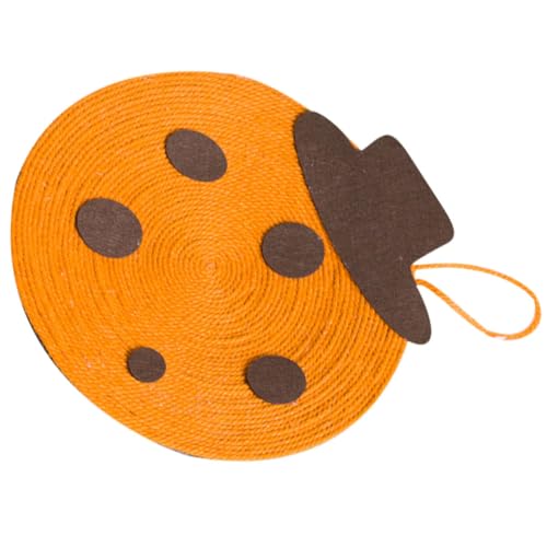 FONDOTIN Hängendes Katzenkratzpad Aus Sisal Kratzmatte Für Katzen Langlebiges Katzenspielzeug Zur Krallenpflege Für Kätzchen Und Erwachsene Katzen Schützende Kratzfläche FONDOTIN Hängendes Katzenkratzpad Aus Sisal Kratzmatte Für Katzen Langlebiges Katzenspielzeug Zur Krallenpflege Für Kätzchen Und Erwachsene Katzen Schützende Kratzfläche von FONDOTIN