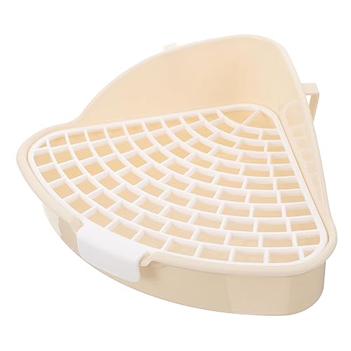 FONDOTIN Häschen Toilette Badezimmer Für Kaninchen Wurf Katzentoilette Büschel Haustier Frettchen Katzenstreu Käfig Toilette Bunny Clean-ausrüstung Kaninchen-eckklo Weiß Plastik FONDOTIN Häschen Toilette Badezimmer Für Kaninchen Wurf Katzentoilette Büschel Haustier Frettchen Katzenstreu Käfig Toilette Bunny Clean-ausrüstung Kaninchen-eckklo Weiß Plastik von FONDOTIN