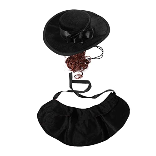 FONDOTIN Halloween Haustier Kostüm Hund Katze Mantel Hut Welpen Hund Katze Cosplay Zubehör Set FONDOTIN Halloween Haustier Kostüm Hund Katze Mantel Hut Welpen Hund Katze Cosplay Zubehör Set von FONDOTIN