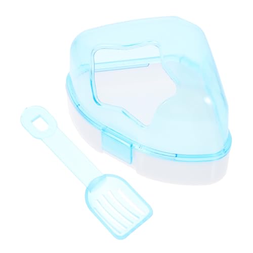 FONDOTIN Hamster Badewanne aus Kunststoff Kleintier Badewanne für Sandbäder und Toiletten von Hamstern und Meerschweinchen Kompakt und Leicht zu Lagern für Haustierbedarf und Tierhandlungen von FONDOTIN
