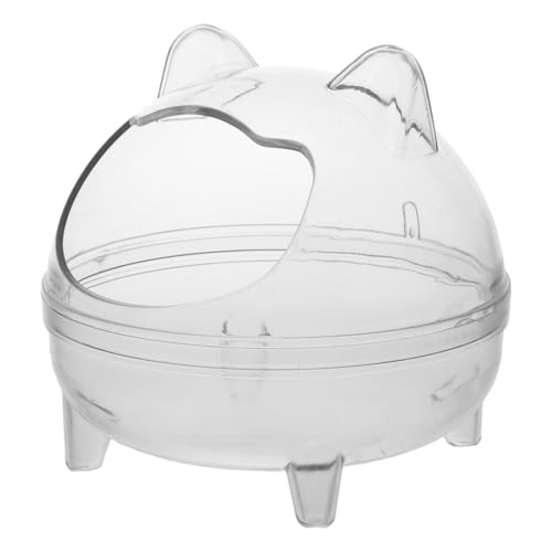 FONDOTIN Hamster Badezimmer Toilette Badebehälter Für Kleine Haustiere Badset Für Hamster Zubehör Für Kleine Haustierkäfige Bad Im Hamsterkäfig Badzubehör Für Hamster Transparent Abs FONDOTIN Hamster Badezimmer Toilette Badebehälter Für Kleine Haustiere Badset Für Hamster Zubehör Für Kleine Haustierkäfige Bad Im Hamsterkäfig Badzubehör Für Hamster Transparent Abs von FONDOTIN