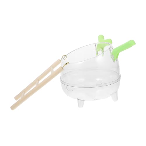 FONDOTIN Haustierfreundliche Hamster Sandbad Toilette Grün Kletterleiter Fokussiert Einfache Reinigung FONDOTIN Haustierfreundliche Hamster Sandbad Toilette Grün Kletterleiter Fokussiert Einfache Reinigung von FONDOTIN
