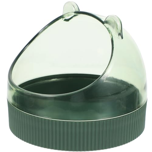 FONDOTIN Hamster Futterschalen Mitternachtsgrün Hängend für Kleintiere Wie Ratten und Chinchillas Hochwertige und Hygienische Futter und Wasserschalen Einfach zu Reinigen von FONDOTIN