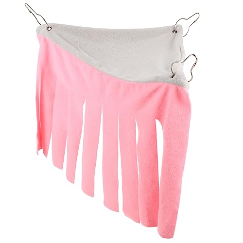 FONDOTIN Hamster Hängematte für Kleintiere Versteckbett aus Hochwertigem Material Eckversteck für Hamster Meerschweinchen Ausruhen von FONDOTIN