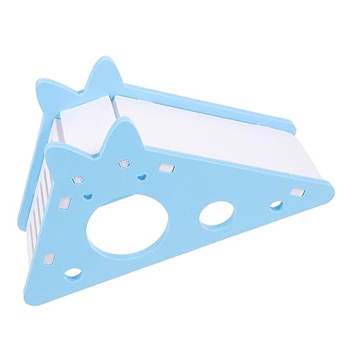 FONDOTIN Hamster- Hamster hamsterspielzeug Hamster Käfig Abwechslung Hamster Käfig Versteck Hamster Schlafplatz Hamsterhäuser und Verstecke Kleintierkäfig PVC Sky-Blue FONDOTIN Hamster- Hamster hamsterspielzeug Hamster Käfig Abwechslung Hamster Käfig Versteck Hamster Schlafplatz Hamsterhäuser und Verstecke Kleintierkäfig PVC Sky-Blue von FONDOTIN