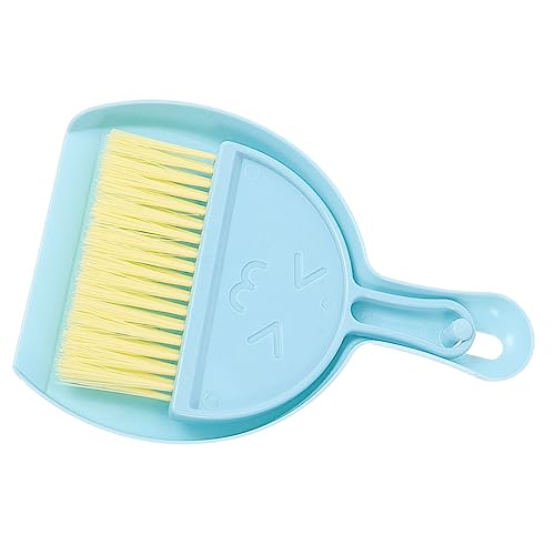 FONDOTIN Mini Reinigungsset Für Käfige Hamster Meerschweinchen-Cleaning Tool Mit Besen Kehrschaufel Und Bürste Platzsparend Langlebig Und Einfach Zu Reinigen Für Enge Stellen von FONDOTIN