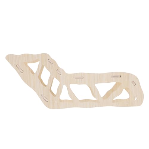 FONDOTIN Hamster-Kletterleiter Tiere fliehen Liner Wurf Haustier Fallen Hamster Spielplatz Hamstertunnel Kleintier Klettergerüst Nager Versteckspielzeug Hamster Geschenkidee hölzern von FONDOTIN