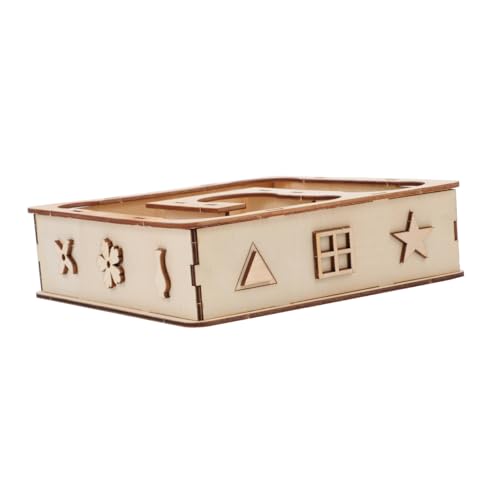 FONDOTIN Hamster Labyrinth aus Holz Haustier Spielplatz Zubehör für Hamster mit Kletterleiter und Röhren Fördert Bewegung und Spaß für Hamster und Kleine Nager FONDOTIN Hamster Labyrinth aus Holz Haustier Spielplatz Zubehör für Hamster mit Kletterleiter und Röhren Fördert Bewegung und Spaß für Hamster und Kleine Nager von FONDOTIN