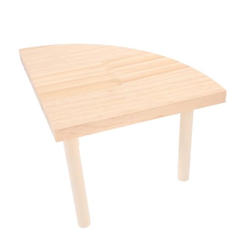 FONDOTIN Hamster Plattform aus Holz Hohe Eckplattform mit Fächerförmiger Struktur für Käfig Kleintiere Wie Hamster Chinchilla Igel zum Klettern Ausruhen FONDOTIN Hamster Plattform aus Holz Hohe Eckplattform mit Fächerförmiger Struktur für Käfig Kleintiere Wie Hamster Chinchilla Igel zum Klettern Ausruhen von FONDOTIN