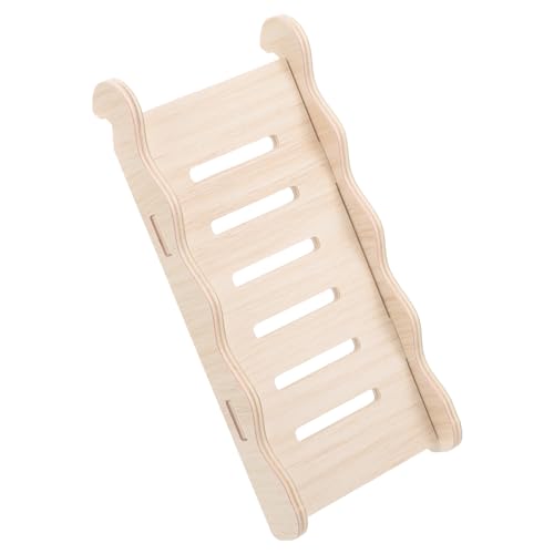 FONDOTIN Papageienleiter Vogelleiter Aus Holz Für Kleintiere Chinchilla-Spielzeug Hamster-kletterspielzeug Käfigzubehör von FONDOTIN