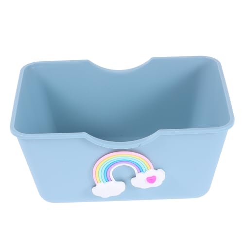 FONDOTIN Hamster Toilette Hamster bei Hamster Badewanne Niedliches Hamster Bad Hochdesign Hamster Badewanne für Hamster Hamsterwanne Hamster Duschbadewanne Rennmaus-Badeschale Abs Sky-Blue FONDOTIN Hamster Toilette Hamster bei Hamster Badewanne Niedliches Hamster Bad Hochdesign Hamster Badewanne für Hamster Hamsterwanne Hamster Duschbadewanne Rennmaus-Badeschale Abs Sky-Blue von FONDOTIN