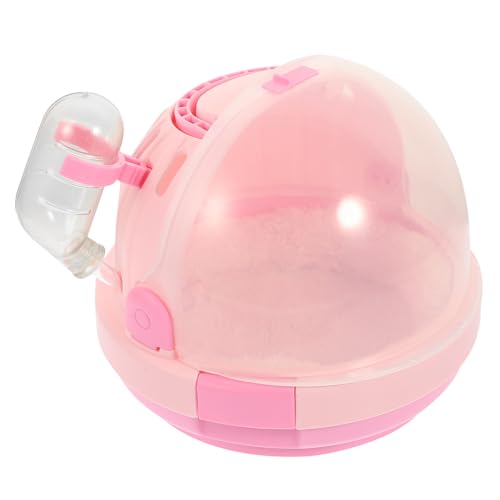 FONDOTIN Hamster Transportbox Kunststoff Tragbarer Kleintier Käfig mit Komfortpolster für Ausflüge und Reisen Kleine Wiederverwendbare Haustierbox Geeignet für Hamster Meerschweinchen FONDOTIN Hamster Transportbox Kunststoff Tragbarer Kleintier Käfig mit Komfortpolster für Ausflüge und Reisen Kleine Wiederverwendbare Haustierbox Geeignet für Hamster Meerschweinchen von FONDOTIN