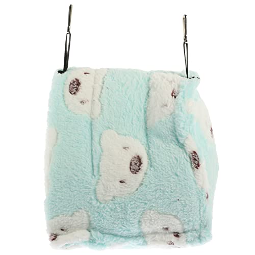 FONDOTIN Eichhörnchenbett Meerschweinchen Ruhebett Chinchilla Nest Hamster Baumwolle Nest Warmes Ruhebett für Haustiere von FONDOTIN