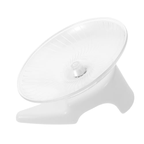 FONDOTIN Hamster-laufrad: Leises Spinnrad Für Kleine Haustiere Mit Rutschfestem Ständer, Übungs-Spinner-Spielzeug Für Hamster, Rennmäuse, Igel, Weiß FONDOTIN Hamster-laufrad: Leises Spinnrad Für Kleine Haustiere Mit Rutschfestem Ständer, Übungs-Spinner-Spielzeug Für Hamster, Rennmäuse, Igel, Weiß von FONDOTIN