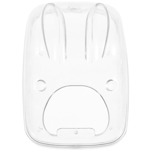 FONDOTIN Hamsterbad Hamster-Sägemehl Badewanne Wurf Haustier Chinchilla Hamster Toilette Hamster klo Hamster-Sandbad-Box Hamster Badezimmer kleine Katzentoilette Badschale für Hamster Acryl von FONDOTIN