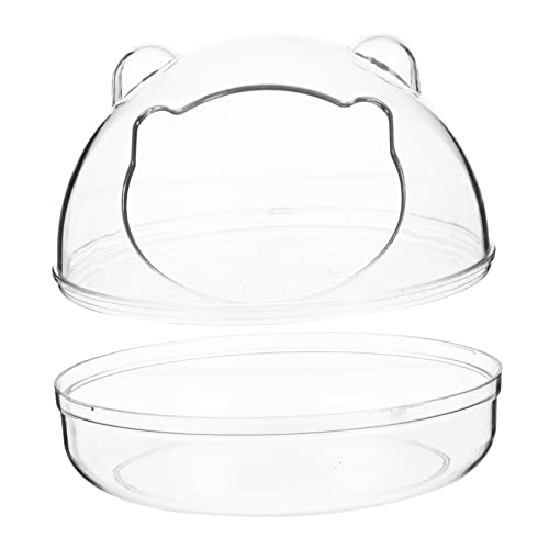 FONDOTIN Kompaktes Hamsterbadezimmer Haustierbadebehälter Stilvolle Chinchilla-badewanne Aus Kunststoff FONDOTIN Kompaktes Hamsterbadezimmer Haustierbadebehälter Stilvolle Chinchilla-badewanne Aus Kunststoff von FONDOTIN