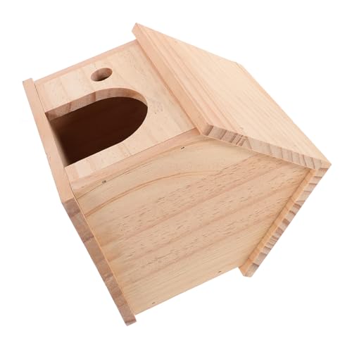 FONDOTIN Hamsterhaus Meerschweinchen Versteckt Für Klein Hamster -versteck Zwinger Haustier Verstecke Hamsterversteck Hütte Winziges Schlafen Hamster Verbirgt Sich Käfighamster Hölzern FONDOTIN Hamsterhaus Meerschweinchen Versteckt Für Klein Hamster -versteck Zwinger Haustier Verstecke Hamsterversteck Hütte Winziges Schlafen Hamster Verbirgt Sich Käfighamster Hölzern von FONDOTIN