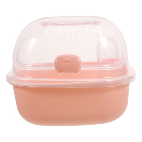 FONDOTIN Hamsterkäfig Hamster Reisekäfig Tragbarer Hamster Reiseträger Kleintier Außenträgerkäfige Hamster Tragekäfig Hamster Tragekäfig Rattenträger Mäusekäfig Rosa Pp FONDOTIN Hamsterkäfig Hamster Reisekäfig Tragbarer Hamster Reiseträger Kleintier Außenträgerkäfige Hamster Tragekäfig Hamster Tragekäfig Rattenträger Mäusekäfig Rosa Pp von FONDOTIN