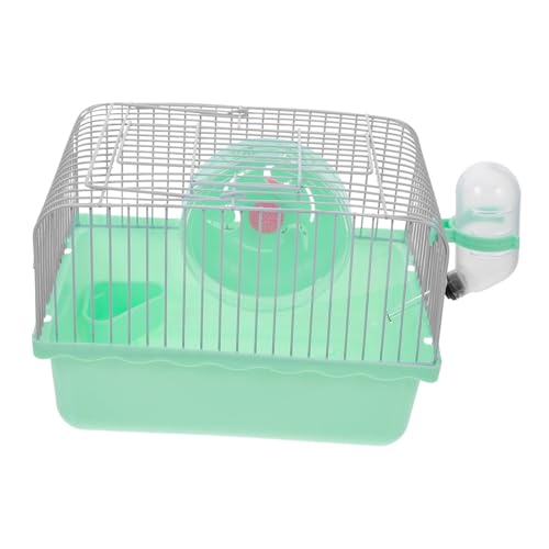 FONDOTIN Hamster Tragetasche Mit Wasserbehälter Tragbarer Käfig Für Chinchillas Und Kleine Tiere Geräumiger Und Atmungsaktiver Transportkäfig Für Ausflüge Und Tierarztbesuche von FONDOTIN