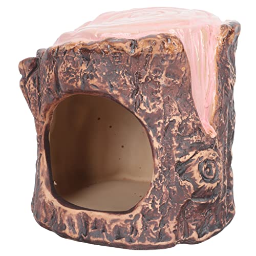 FONDOTIN Keramik Haustier Nest gemütliches Bett für Hamster Rennmaus Meerschweinchen Chinchilla Versteck von FONDOTIN