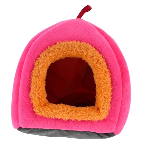 FONDOTIN Kuscheliges Hamsternest Für Kleintiere Warmes Schlafhaus Für Hamster Chinchillas Und Meerschweinchen Strapazierfähiges Material Für Winterverstecke FONDOTIN Kuscheliges Hamsternest Für Kleintiere Warmes Schlafhaus Für Hamster Chinchillas Und Meerschweinchen Strapazierfähiges Material Für Winterverstecke von FONDOTIN