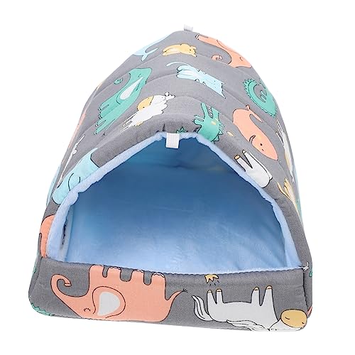 FONDOTIN Hamsternest Hamsterbettwäsche Klein Vlies Bettwäsche Für Haustier Geschmeidiges Chinchilla-Sofa Schlafsack Für Hamster Chinchilla -Nest Winternest Für Igel Baumwolltuch von FONDOTIN